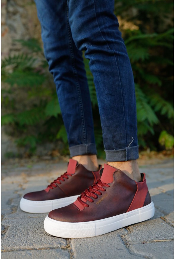 CH004 - CBT Hıde Erkek Ayakkabı BORDO
