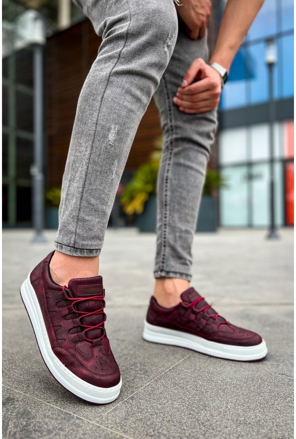 CH040 - CBT C-Rey Erkek Ayakkabı BORDO