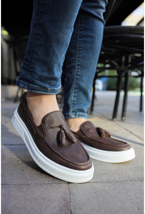 CH127 - CBT Loafer-X Erkek Ayakkabı KAHVE