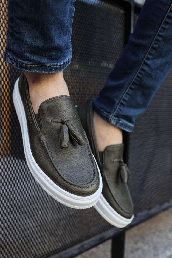 CH127 - CBT Loafer-X Erkek Ayakkabı HAKI