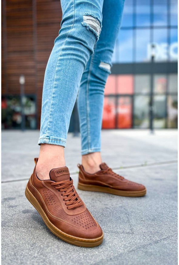 CH157 - CKT Retro Erkek Ayakkabı TABA