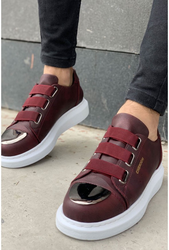 CH251 - CBT Mirror Erkek Ayakkabı BORDO