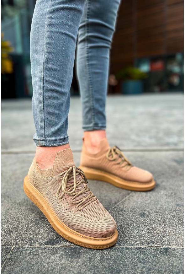 CH307 - RT Tricot Erkek Ayakkabı TABA